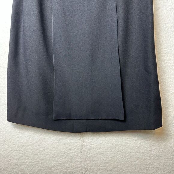 Chiara by Bloomsburg Crepe Vtg Dress Sz 11 Zip Up Front Goth Steampunk Unique - Picture 6 of 14